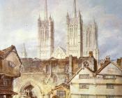 Cathedral Church at Lincoln - 约瑟夫·玛罗德·威廉·透纳